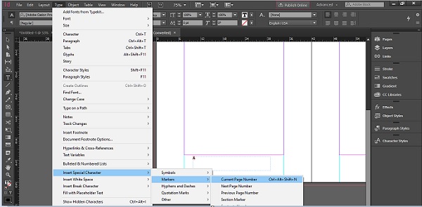 Insert Special Characters