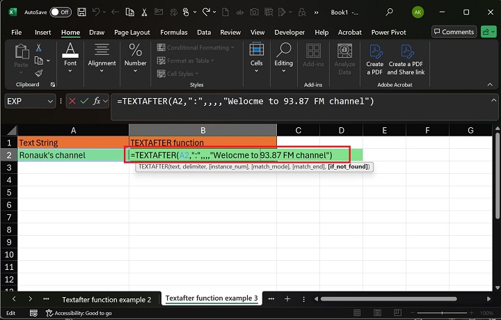 Delimiter is not Matched 1