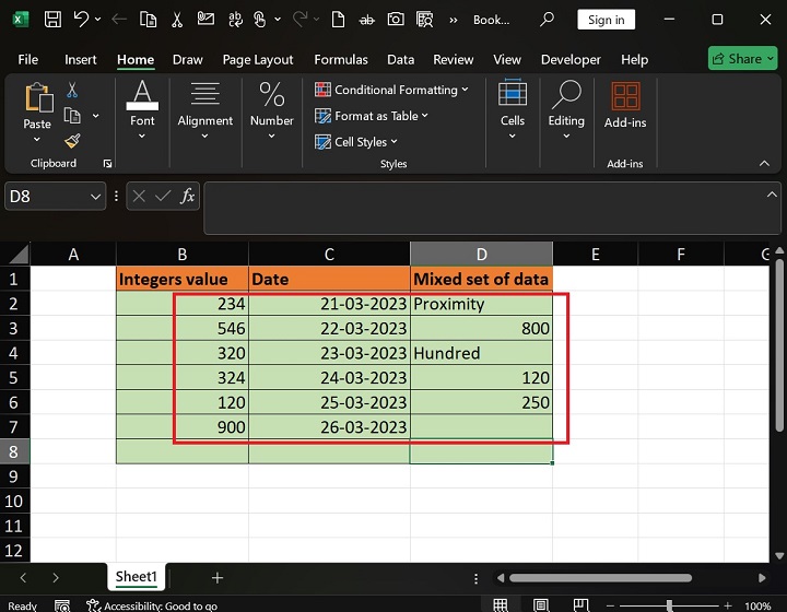 MIN Function in Excel