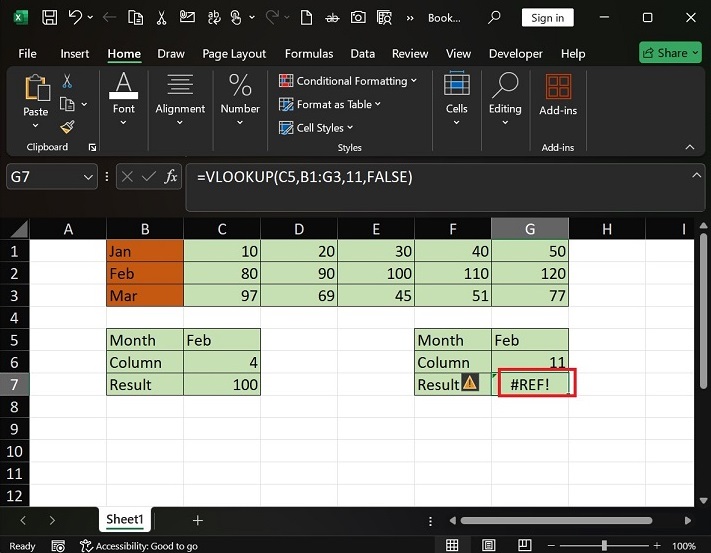 What does VLOOKUP function do in Excel5