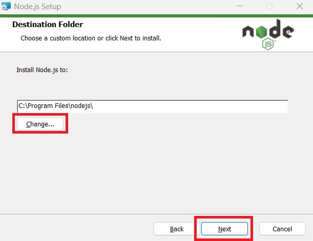 NodeJS installtion