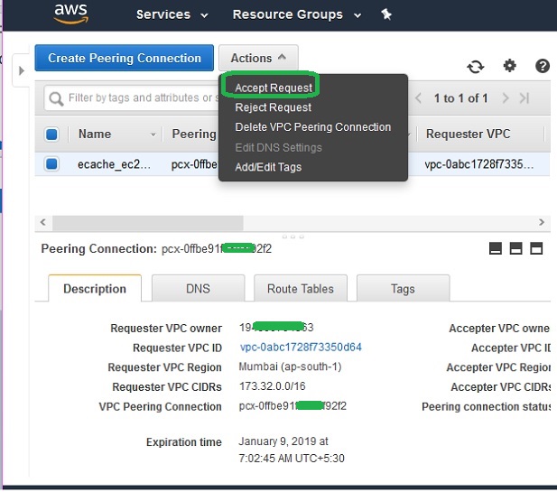  Creating in Different vpc 3