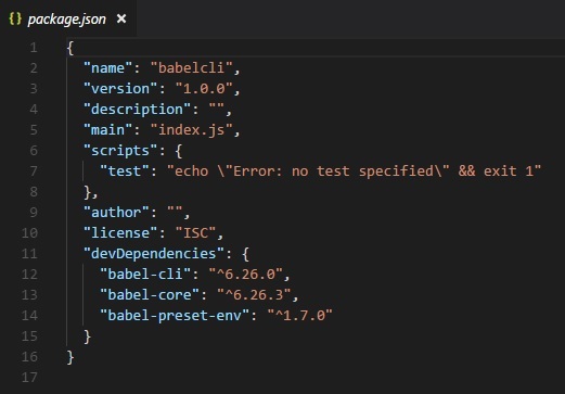 Updated Package Json