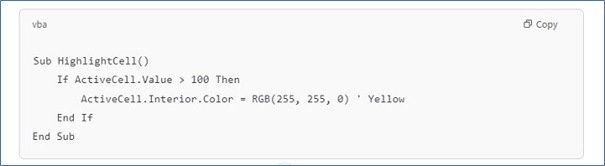 Creating Macros with ChatGPT