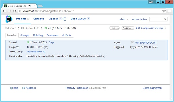 Application in Progress