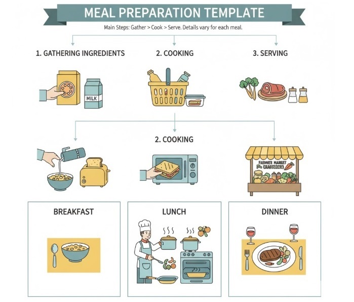 Template Method Design Pattern Illustration