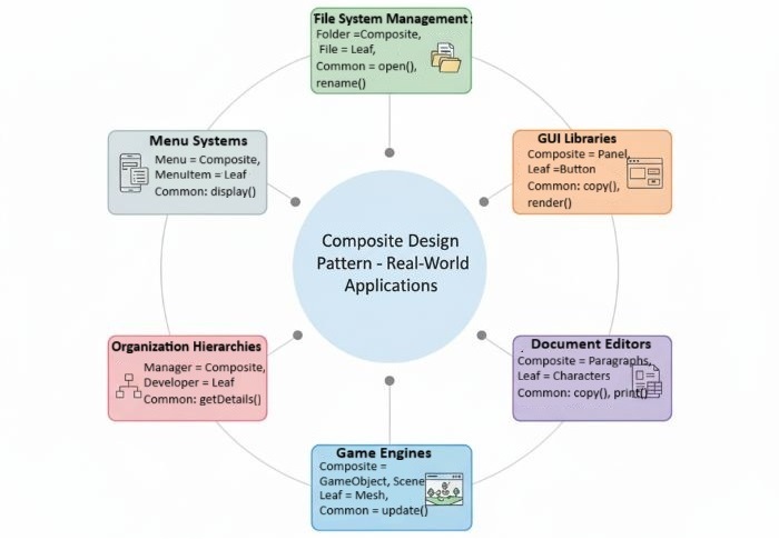 Real World Applications Composite Design Pattern