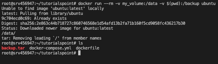 Docker Volumes 7