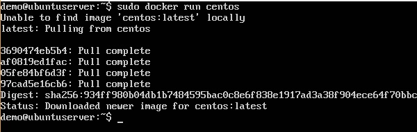 Downloading Docker Images