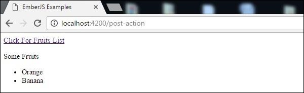 Ember.js Template Replace History