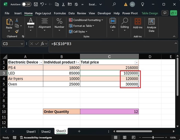 Absolute Reference 3