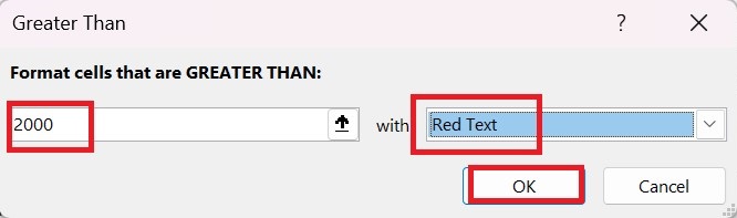 Cell Rules in Excel 1