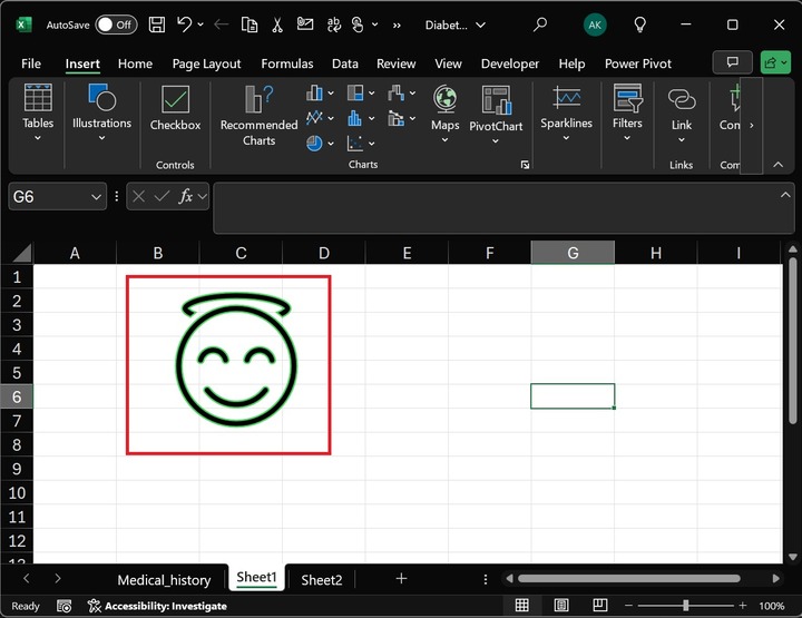 Emoji Formatting in Excel 1
