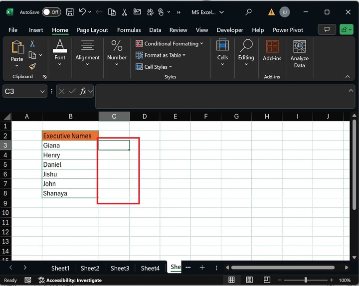 Entire Column Excel 1