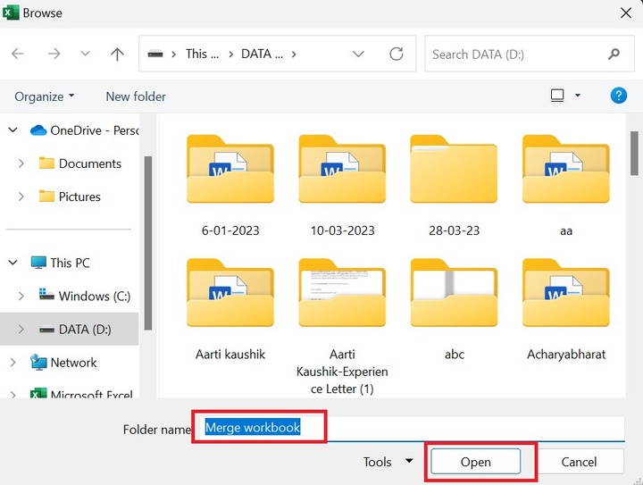 Merge Workbooks in Microsoft Excel 2