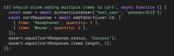 Adding multiple items to cart
