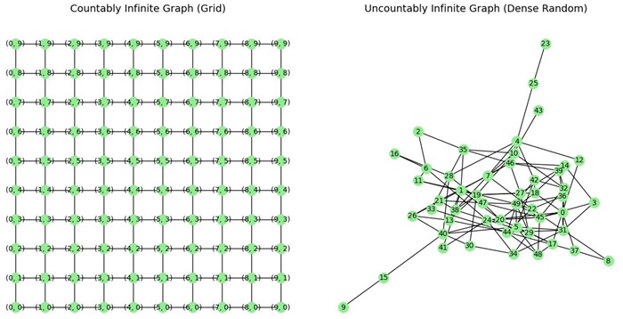 Infinite Vertices Graph