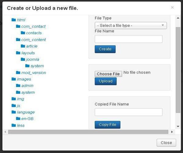 joomla Customize Template
