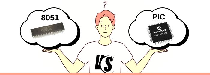 Difference between 8051 And PIC Microcontroller