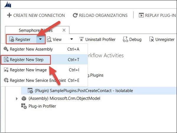Mscrm Plugin Step Register New Step