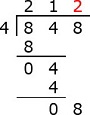 8 Divide By 4