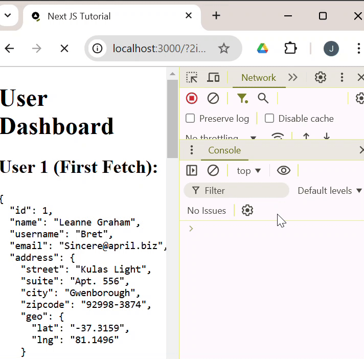 Next.js Parameterized Request Memoization