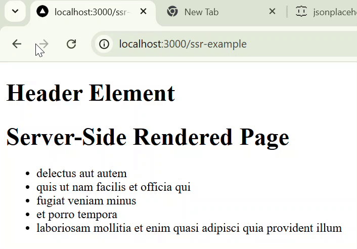 Next Js Server Side Rendering