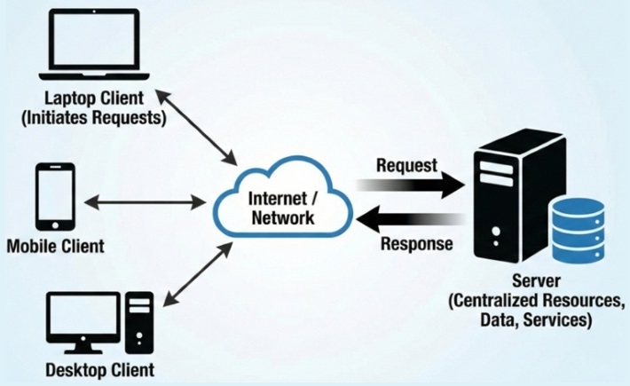 Client Server Architecture Example