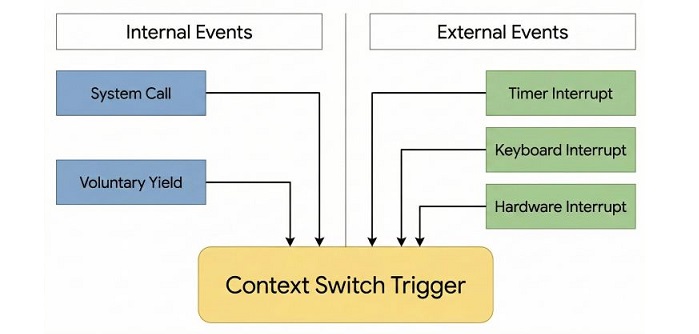 Internal vs External Events
