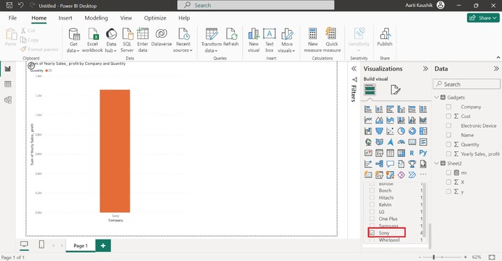 Clustered Column Chart 6