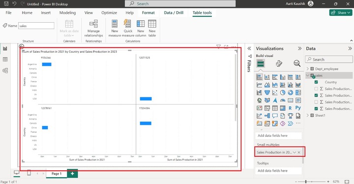 Create a Stacked Bar Chart 4