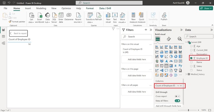 Create a Table in Power BI 3