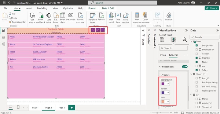 Customize Multi-row Card 12