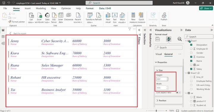 Customize Multi-row Card 6