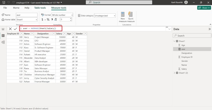 DAX Aggregate Function 10