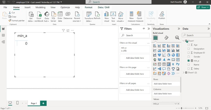 DAX Aggregate Function 2