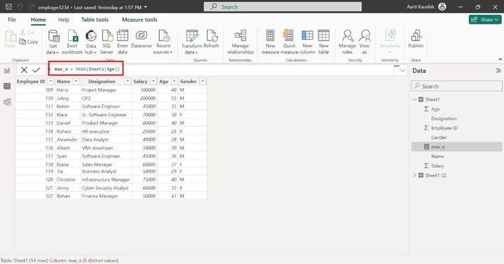 DAX Aggregate Function 7