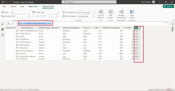 DAX Text Functions 12