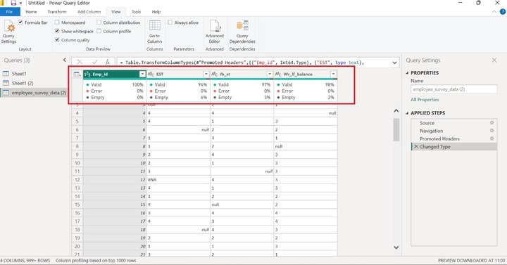 Determine Data Discrepancy 1