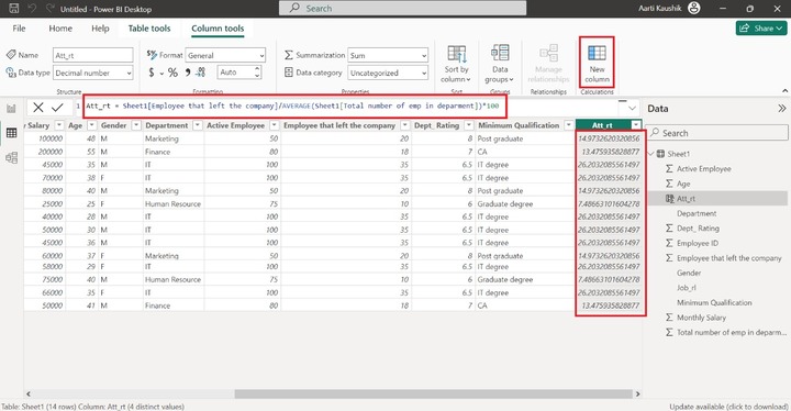 Develop a Stunning HR Dashboard 11