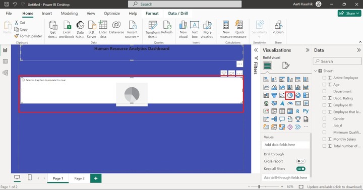 Develop a Stunning HR Dashboard 2