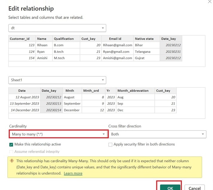 Developing Many-to-Many Relationships 2