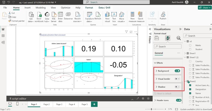 Formatting R Visual 7