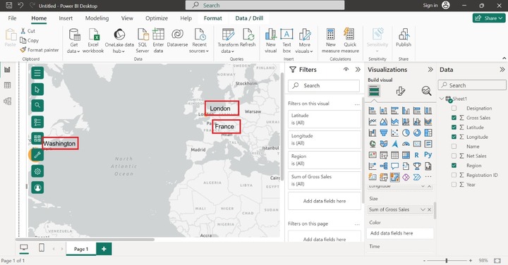 Generate ArcGIS Map in Power BI 12