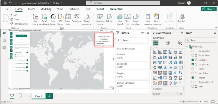 Generate ArcGIS Map in Power BI 16