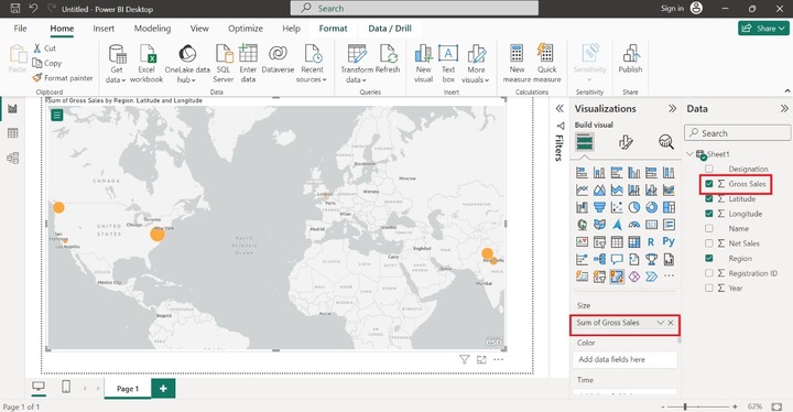 Generate ArcGIS Map in Power BI 5