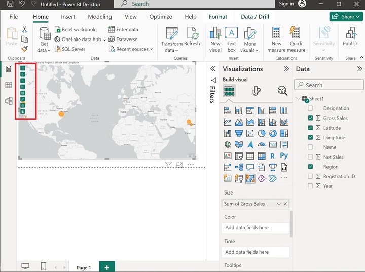 Generate ArcGIS Map in Power BI 7