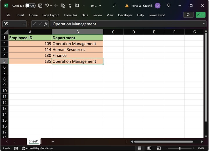 Implementation of Inner Join in Power BI 1
