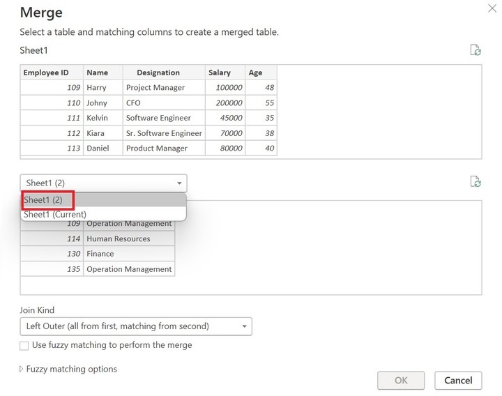 Implementation of Inner Join in Power BI 9