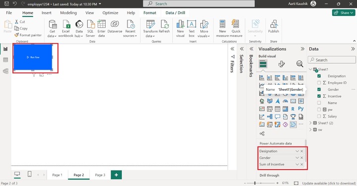 Power Automate in Power BI 9